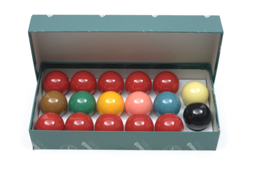 SNOOKER ARAMITH 1 7/8" 17 BALL STANDARD WITH 10 RED BALLS BALLS