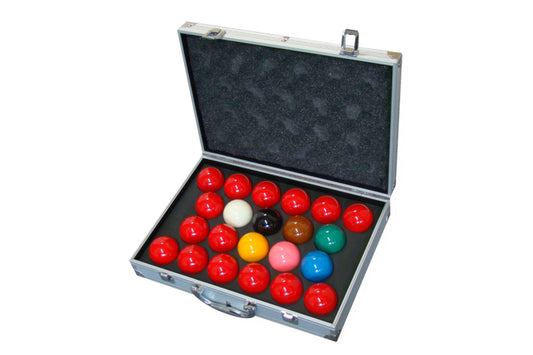 SNOOKER ARAMITH 2 1/16" 1G SUPERPRO 22 RED AND 6 COLOURED BALLS