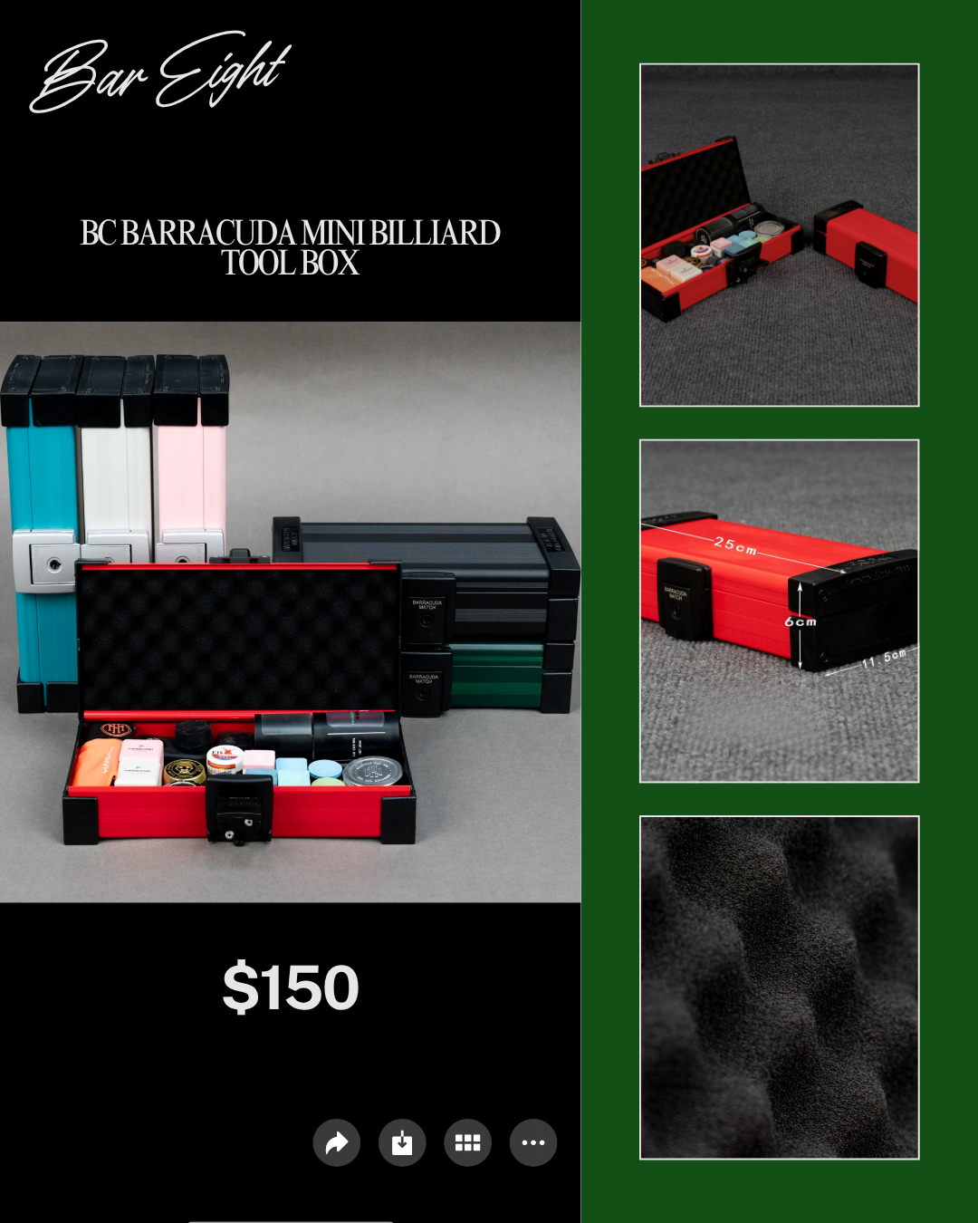LIMITED EDITION CUE CASE