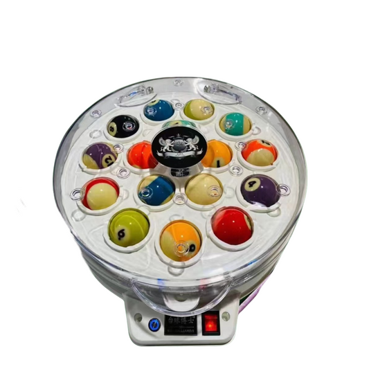 Billiard Cleaning Machine,Automatic Pool Ball Cleaner/Snooker Cleaner,Pool Ball Cleaner polishing Machine is Suitable for Billiards Ball Set Snooker Ball Set,22Balls