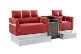 Model 57 Billiard Hall Lounge Sofa Set (with Ottoman & Coffee Table)