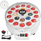 Billiard Cleaning Machine,Automatic Pool Ball Cleaner/Snooker Cleaner,Pool Ball Cleaner polishing Machine is Suitable for Billiards Ball Set Snooker Ball Set,22Balls