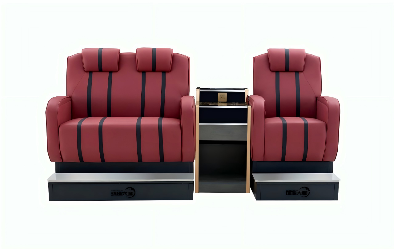 Model 13 Billiard Hall Lounge Sofa Set (with Ottoman & Coffee Table)