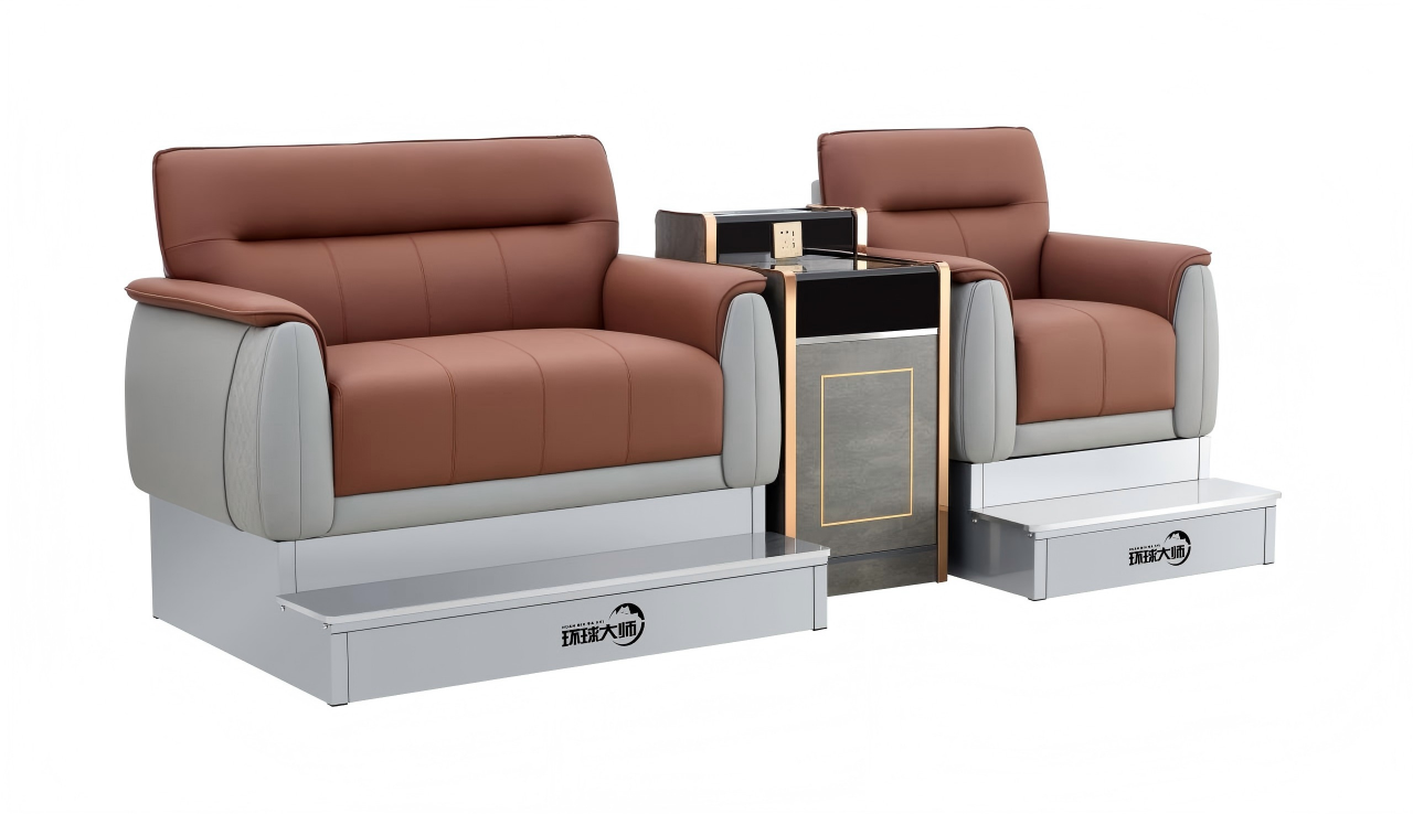 Model 16 Billiard Hall Lounge Sofa Set (with Ottoman & Coffee Table)