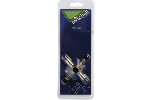 MITCHELL BRASS CROSS BLISTER PACK CLP116