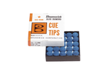 TIPS BX50 BLUE DIAMOND 09MM TREATED LEATHER GLUE ON TIPS SOLD IN BOX OF 50