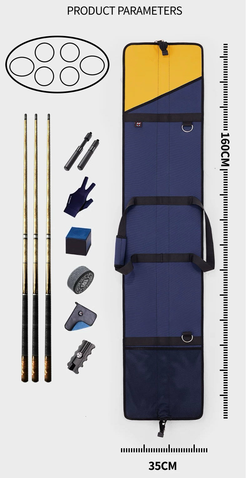 CZ057 Pool Cue Case Cover | Universal Fit for 2-Slot/3-Slot Cases 🌍